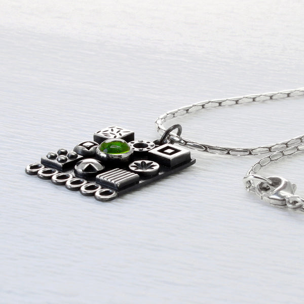 Square Pendant - 3D Symbols