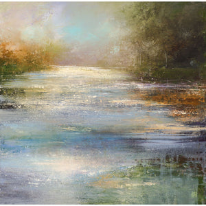 Limited edition print of the Helford River, Cornwall by artist Amanda Hoskin