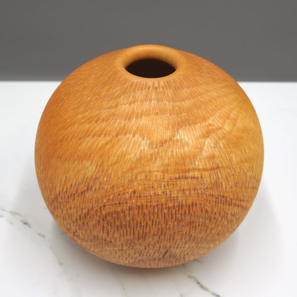 Carved Sycamore Vase I