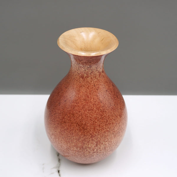 Stained Sycamore Vase I