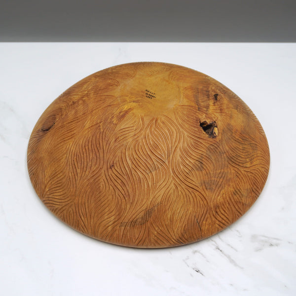 Carved Holly Bowl