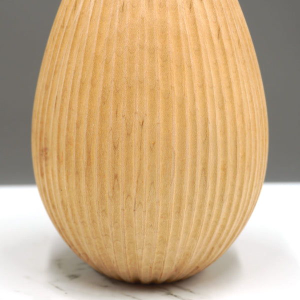 Carved Sycamore Vase II