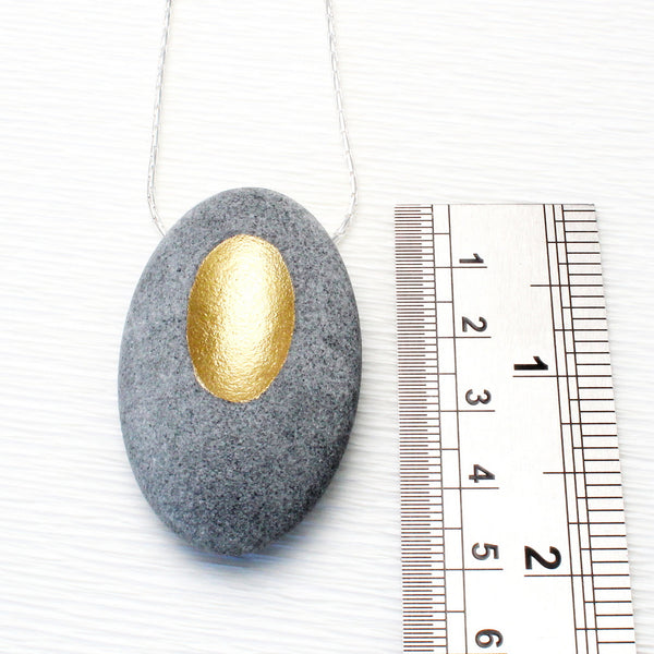 Pebble Pendant - 'Hepworth'