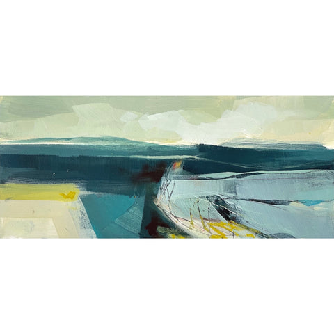 Semi abstract landscape painting by artist Tamara Williams