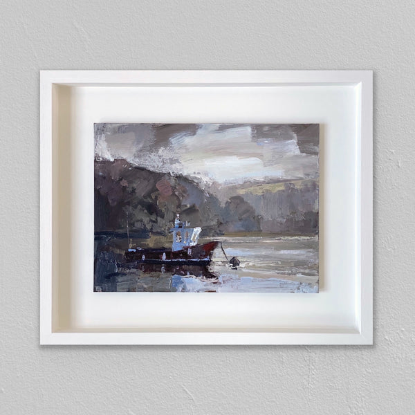 A Small Fishing Boat on the River Fowey