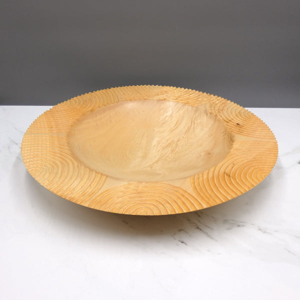 Carved Sycamore Bowl II