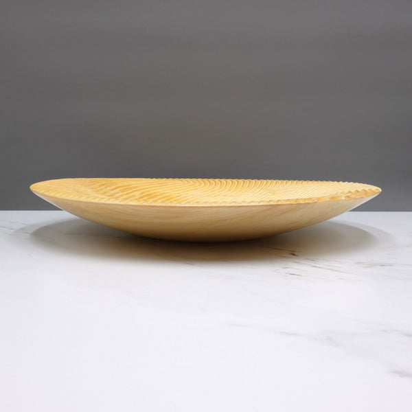 Carved Sycamore Bowl III