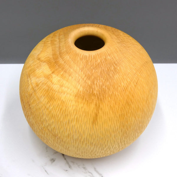 Carved Sycamore Vase