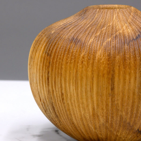 Carved Robinia Vase